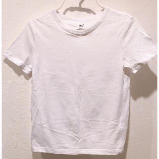 エイチアンドエム(H&M)のH&M 白Tシャツ　(Tシャツ/カットソー)