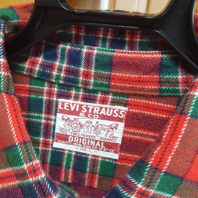 Levi's(リーバイス)のLevi's　ネルシャツ　L メンズのトップス(シャツ)の商品写真