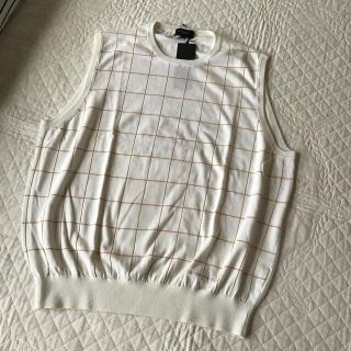 バーバリー(BURBERRY)の☆Burberry GOLF【バーバリー】薄手ニットベスト☆サイズＬ(ウェア)