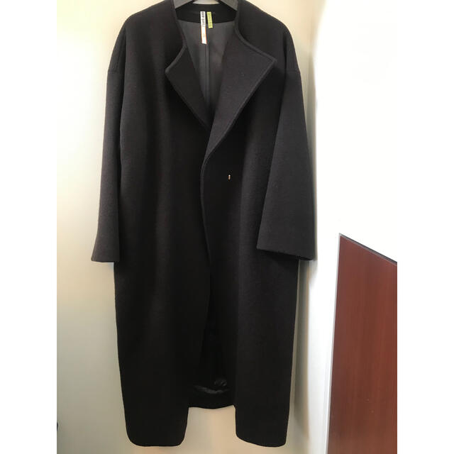 DEUXIEME CLASSE(ドゥーズィエムクラス)のOver Sized LAMB Coat レディースのジャケット/アウター(ロングコート)の商品写真