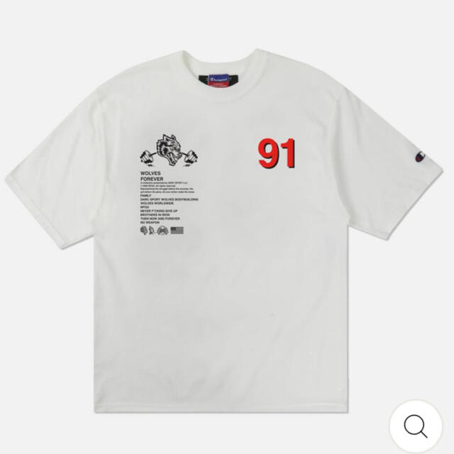 新品未使用GREATNESS (91)CHAMPION TEE IN BLACK