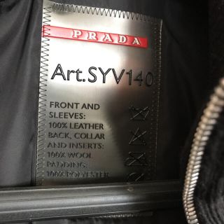 PRADA - PRADA レザージャケット 美品の通販 by Komugi's shop