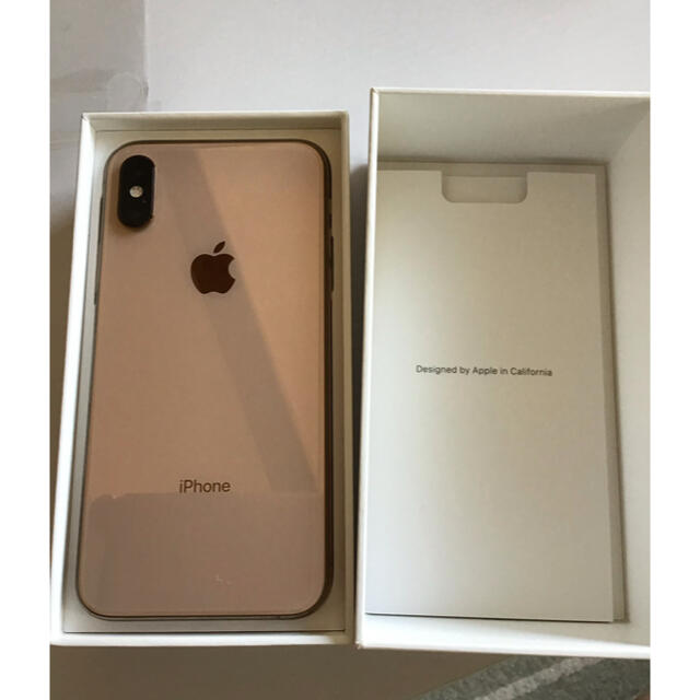 iPhone xs 64GB GOLD 美品　Apple simフリー　残債なし