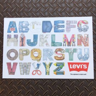 リーバイス(Levi's)の70s デッドストック　Levis kids ポスター　リーバイス(ポスター)