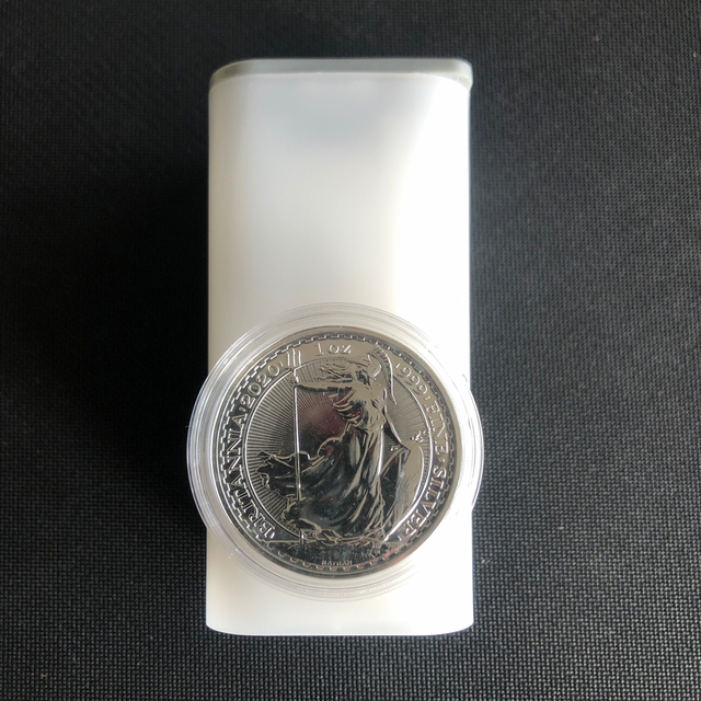 ブリタニア銀貨　25枚セット