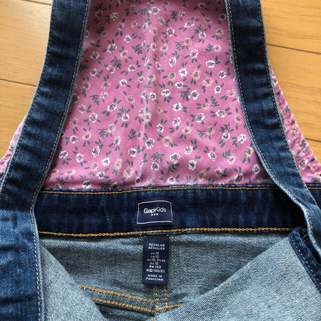 GAP Kids(ギャップキッズ)のGAP♡ ジャンスカ　140 キッズ/ベビー/マタニティのキッズ服女の子用(90cm~)(ワンピース)の商品写真