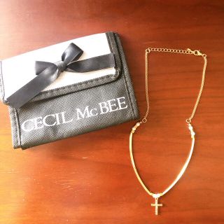 セシルマクビー(CECIL McBEE)のCECIL McBEE クロスネックレス(ネックレス)