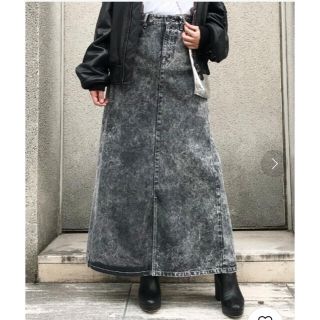 ケースリー(k3)のk3&co. SNOW WASH SKIRT GVGV ロングスカート(ロングスカート)