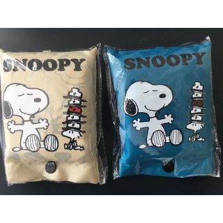 スヌーピー(SNOOPY)の限定　スヌーピー　ポーチ付きエコバック　2個セット(エコバッグ)