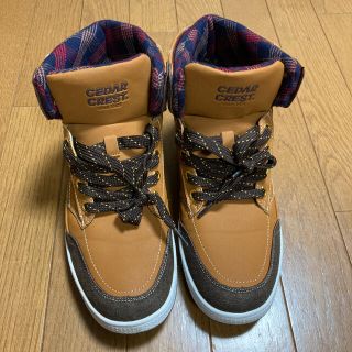 セダークレスト(CEDAR CREST)のCEDAR CREST ハイカットスニーカー　25.5cm(スニーカー)