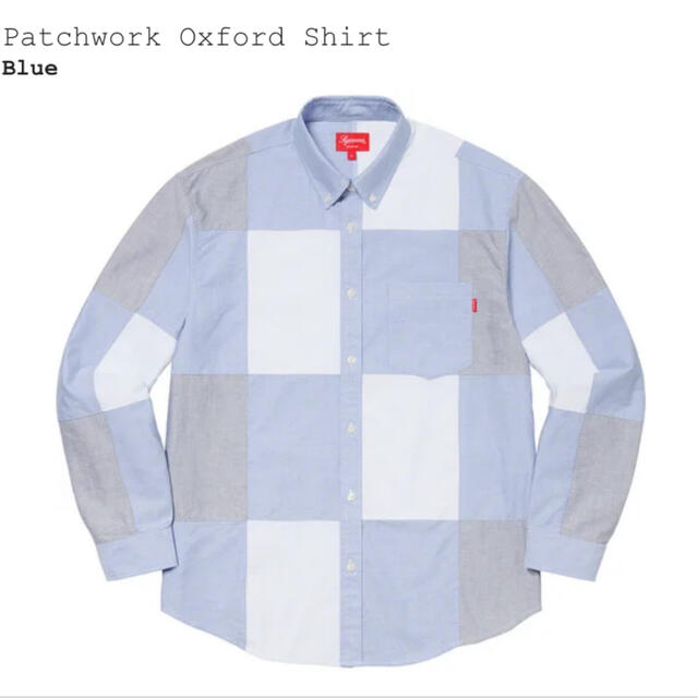 supreme 20aw patchwork oxford shirt M