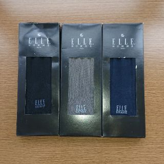 エル(ELLE)のELLE 紳士靴下 ３足(ソックス)