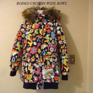 ロデオクラウンズワイドボウル(RODEO CROWNS WIDE BOWL)のRCWBロデオクラウンズワイドボウル♡お洒落ポップ柄ジャンパー(ブルゾン)