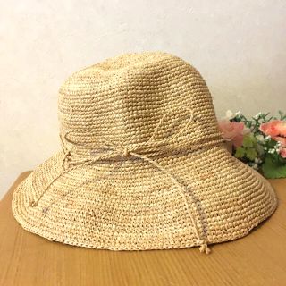 ムジルシリョウヒン(MUJI (無印良品))の無印良品　折り畳める麦わら帽子　天然草木100% (麦わら帽子/ストローハット)