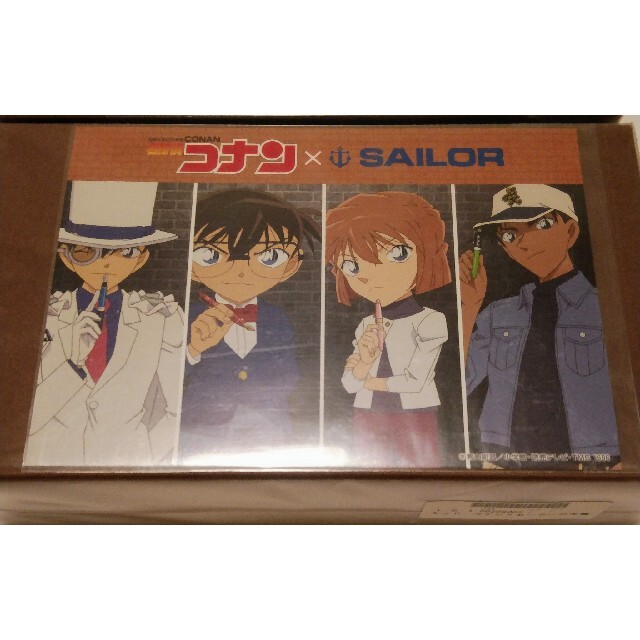 Sailor(セーラー)の名探偵コナン×セーラー万年筆 特製インク付セット　コナン エンタメ/ホビーのアニメグッズ(その他)の商品写真