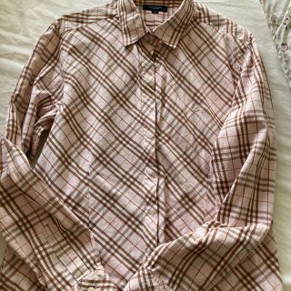 バーバリー(BURBERRY)のバーバリー女物ブラウスxL(シャツ/ブラウス(長袖/七分))