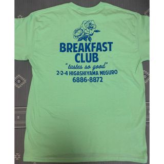 ワコマリア(WACKO MARIA)のBreakfast club Tokyo Tee Mint Green L(Tシャツ/カットソー(半袖/袖なし))