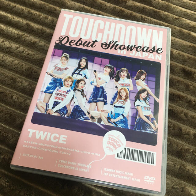 Waste(twice)(ウェストトゥワイス)のTWICE DEBUT SHOWCASE“Touchdown in JAPAN” エンタメ/ホビーのDVD/ブルーレイ(ミュージック)の商品写真