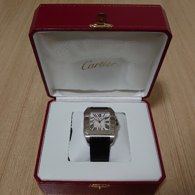 Cartier(カルティエ)のカルティエ サントス100LM W20073X8 メンズの時計(腕時計(アナログ))の商品写真