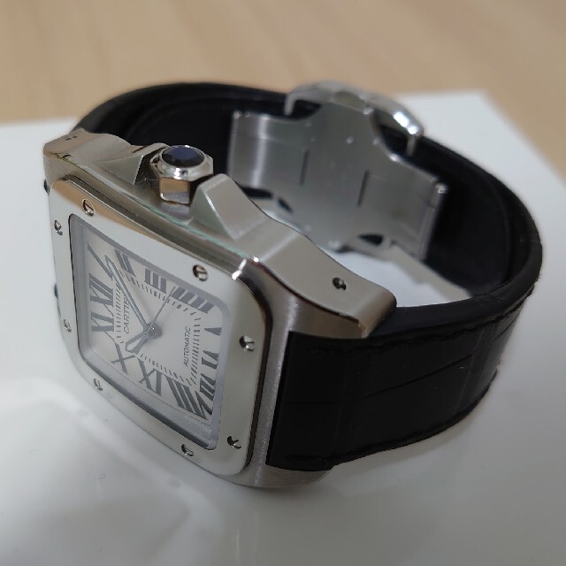 Cartier(カルティエ)のカルティエ サントス100LM W20073X8 メンズの時計(腕時計(アナログ))の商品写真