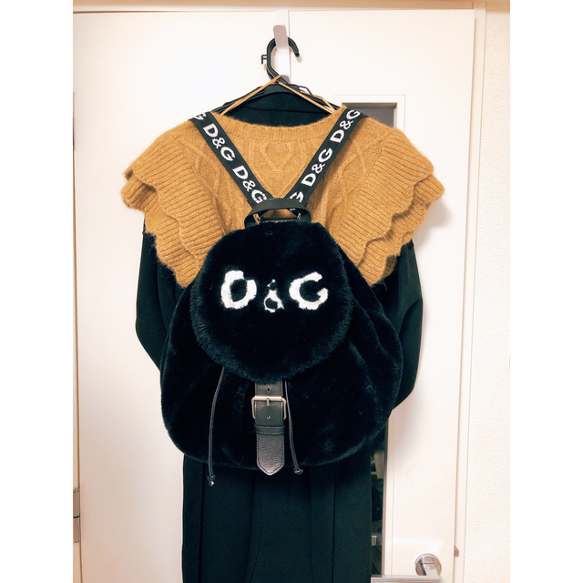 ドルチェ&ガッバーナ D&G フェイクファー リュック 可愛い♡