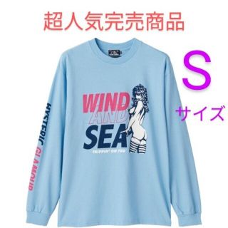 ヒステリックグラマー(HYSTERIC GLAMOUR)の新品　WIND AND SEA/SEA＋HYS 2 Tシャツ(Tシャツ/カットソー(七分/長袖))