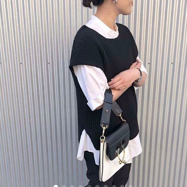 L'Appartement DEUXIEME CLASSE(アパルトモンドゥーズィエムクラス)の【専用】美品☆YONFA ヨンファ rib knit vest リブニット  レディースのトップス(ベスト/ジレ)の商品写真