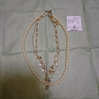 アクシーズファム(axes femme)の値下げ新品 axes femme 3wayパールネックレス アクシーズファム(ネックレス)