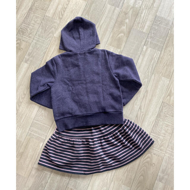 motherways(マザウェイズ)のパーカーセットアップ 130 キッズ/ベビー/マタニティのキッズ服女の子用(90cm~)(その他)の商品写真