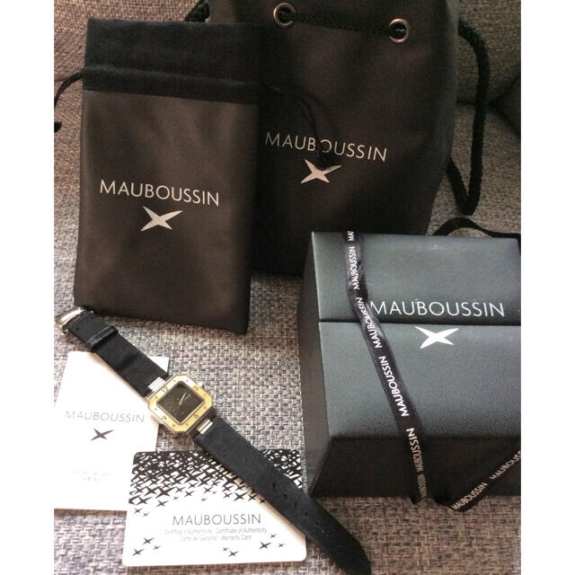 良品‼️ レディース 腕時計の通販 by ゴールドフィンガー's shop｜ラクマ MAUBOUSSIN モーブッサン 39Pダイヤ 大特価人気