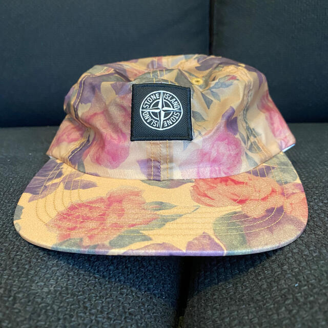 supreme x stoneisland cap