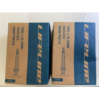 仏式 700x18-25C ハイト48mmロードバイク　インナーチューブ(パーツ)