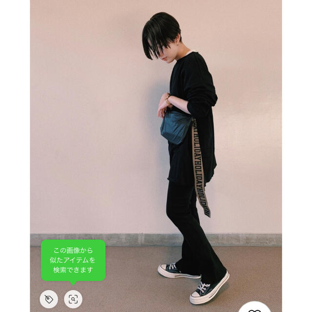 HOLIDAY TAPE DRESS ロゴテープドレス スウェットカットソー美品