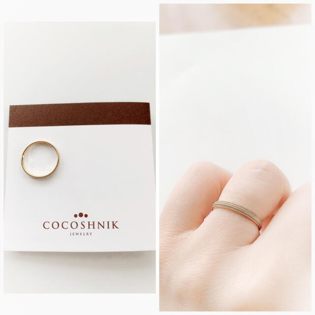 大得価安い COCOSHNIK - 本日限定価格 K18 YG ココシュニック ミルウチ