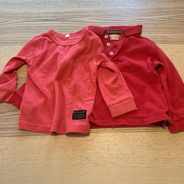ZARA(ザラ)のポロシャツ　ロンT セット キッズ/ベビー/マタニティのベビー服(~85cm)(シャツ/カットソー)の商品写真