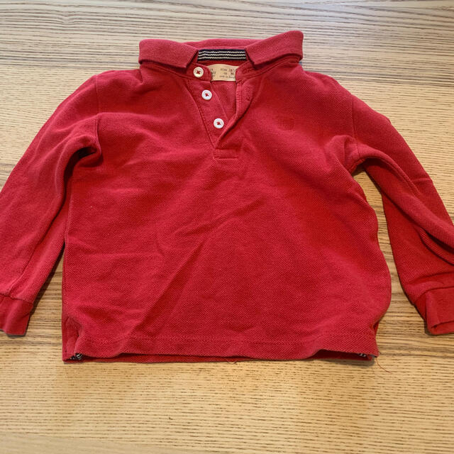 ZARA(ザラ)のポロシャツ　ロンT セット キッズ/ベビー/マタニティのベビー服(~85cm)(シャツ/カットソー)の商品写真