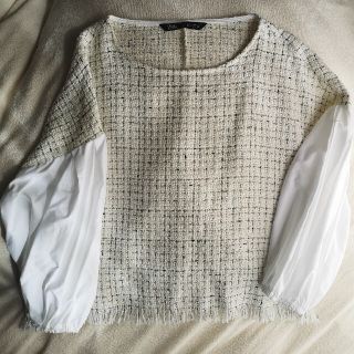 ザラ(ZARA)のZARAトップス(Tシャツ(長袖/七分))