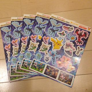 5枚セット☆ポケモンシール(キャラクターグッズ)