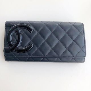 シャネル(CHANEL)のシャネル　カンボンライン　長財布(財布)