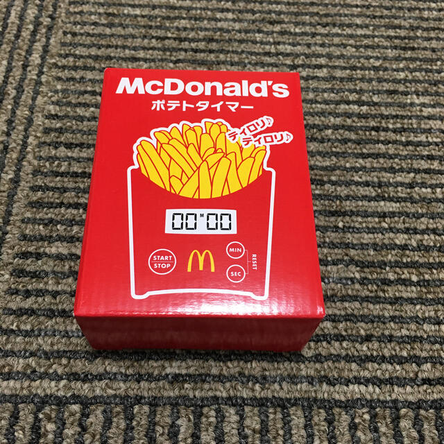 マクドナルド　ポテトタイマー エンタメ/ホビーのコレクション(ノベルティグッズ)の商品写真