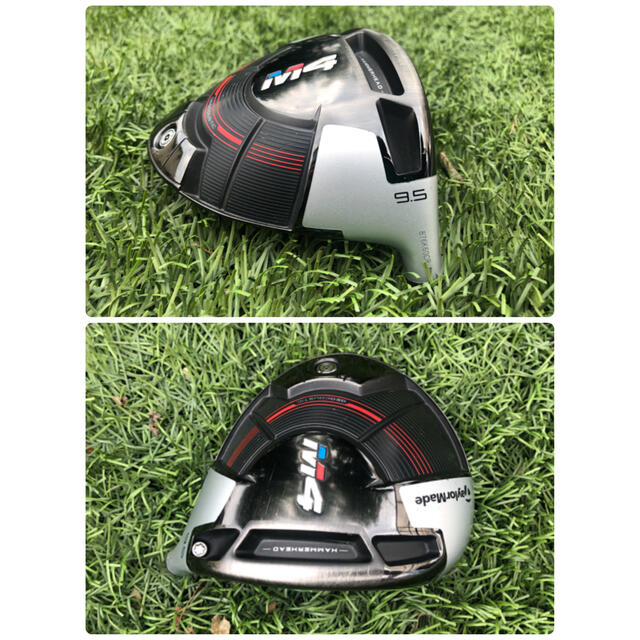 テーラーメイド M4 ドライバー 9.5度 ヘッドのみ TaylorMade テーラーメイド M4 ドライバー 9.5度 ヘッドのみ TaylorMade