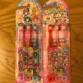 バンダイ(BANDAI)のプリキュアこどもハブラシ3本セット×2点(歯ブラシ/歯みがき用品)