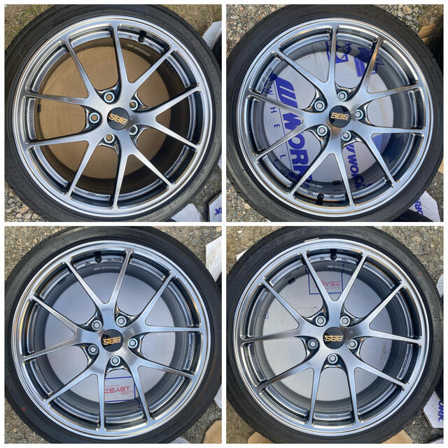 美品！鍛造 BBS RI-A 18インチ PCD114.3 価格は安く 82280円引き www ...