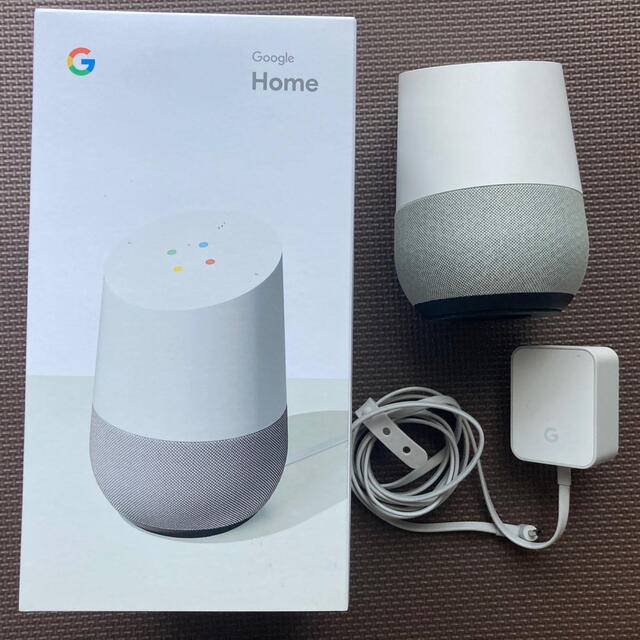 ANDROID(アンドロイド)の[箱付き美品]Google Home スピーカー スマホ/家電/カメラのオーディオ機器(スピーカー)の商品写真