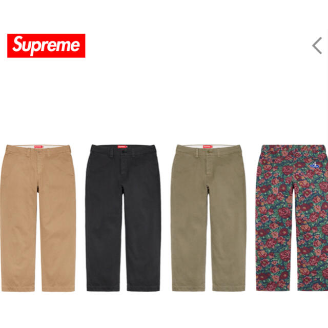 Supreme - Supreme Pin Up Chino Pantの通販 by Supreme1994 ...