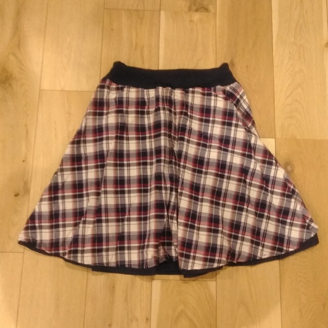 OLIVEdesOLIVE(オリーブデオリーブ)のチェック　スカート レディースのスカート(ひざ丈スカート)の商品写真