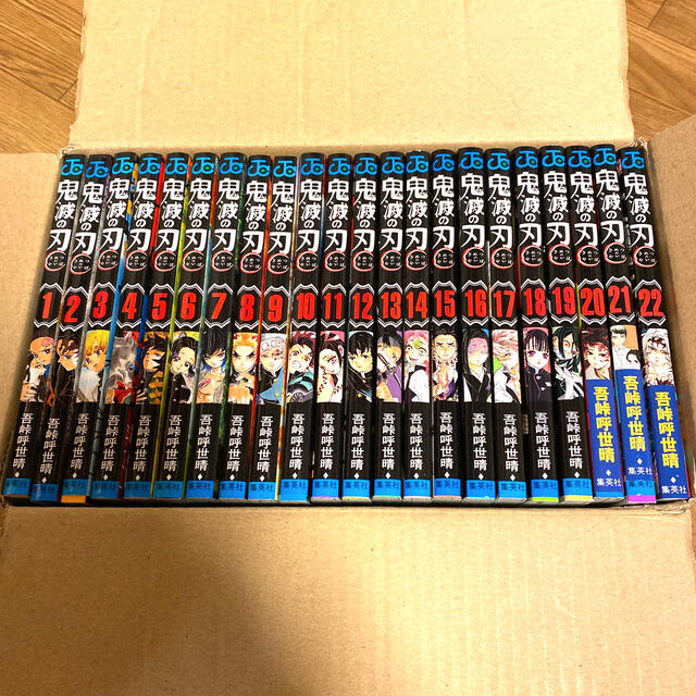 鬼滅の刃 全巻(1〜22巻)中古 美品 - www.husnususlu.com