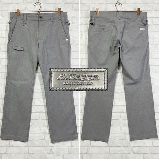 カッパ(Kappa)のKappa GOLF カッパ ゴルフ ストレッチパンツ Dカン メッキロゴ(ウエア)