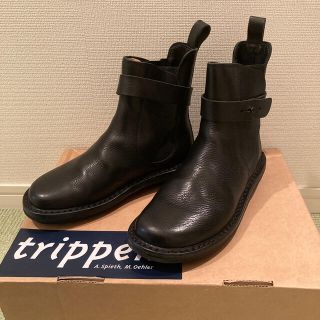 トリッペン(trippen)の専用　トリッペン　Two black 35(ブーツ)