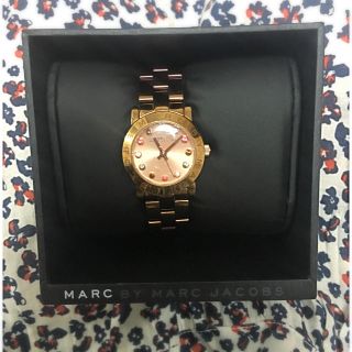 マークバイマークジェイコブス(MARC BY MARC JACOBS)のSALE!!ピンクゴールド腕時計⭐︎(腕時計)